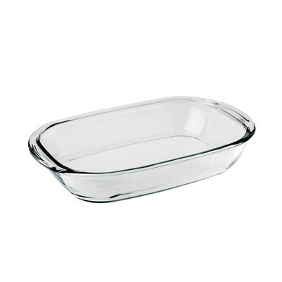 Conjunto de Assadeiras Retangular Nadir Sempre em Vidro 2 Peças