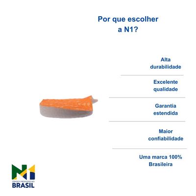 N1 Sport Par Palmilha Ortopédica Anatômica 33 34 Pisada Supi