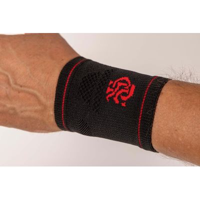 Protetor De Punho Preto Vermelho G Flamengo Compressão