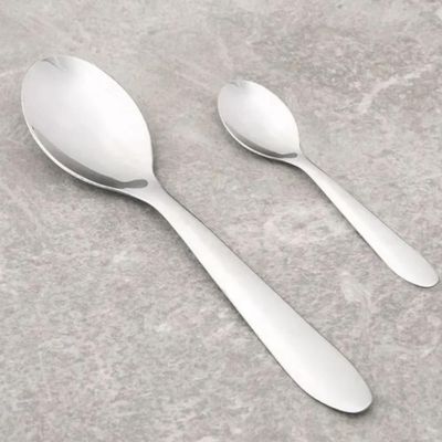 Jogo 12 Peças Colher de Sopa Mesa Bellagio Inox Talheres Bri Inox