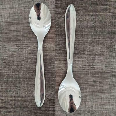 Jogo 12 Peças Colher de Sopa Mesa Bellagio Inox Talheres Bri Inox
