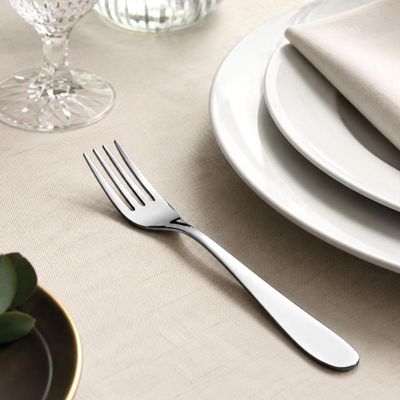 Garfos de Mesa 12 Peças Bellagio Inox Grande Brinox Talheres Mesa Posta Cozinha Restaurante Inox