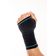 N1 Sport Munhequeira Preta GG Knit 3D com Compressão Graduad