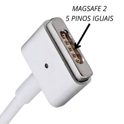 Fonte de Alimentação Magsafe2 (T) 16.5V 3.65A Bivolt APP-60R