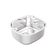 Cuba de Embutir Docol Invicta 37x34x18 cm em Aço Inox Alto Brilho com Válvula 4.1/2"