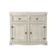 Aparador Buffet em Madeira 2 Portas 2 Gavetas 104 cm Patina Branca Elliottiis