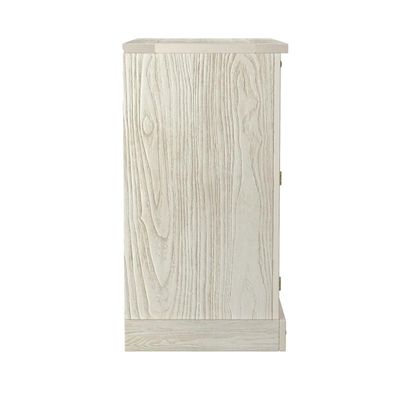Aparador Buffet em Madeira 2 Portas 2 Gavetas 104 cm Patina Branca Elliottiis