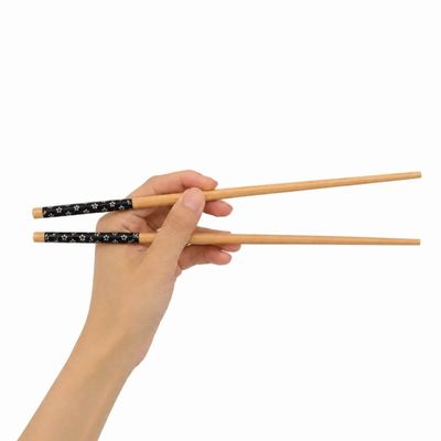 Conjunto 20 Hashis para Sushi 24cm Bambu Sunflower Lyor Culinária Oriental Restaurante Japonês