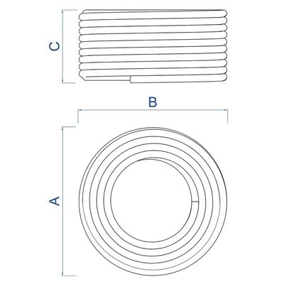 Mangueira Flex de 1/2 Polegadas para Jardim Tramontina Gelo
