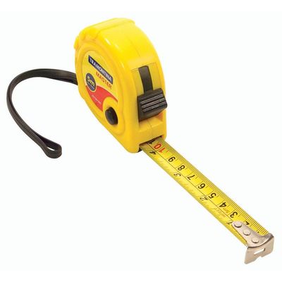 Trena manual 5m Tramontina com Fita de Aço e Trava Amarela n/a