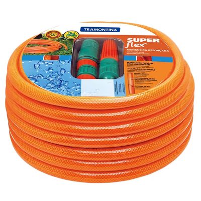 Mangueira Tramontina Super Flex de 1/2 Laranja