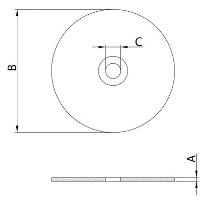 Disco de Corte Fino Aço Inoxidável Tramontina 4.1/2 Aço Inox