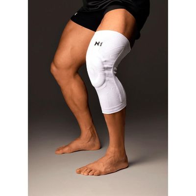 Joelheira PRO Knit 3D N1 Sport Branco Tamanho G