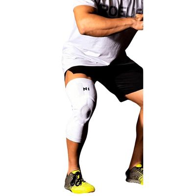 Joelheira PRO Knit 3D N1 Sport Branco Tamanho G
