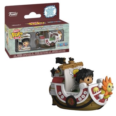 Bitty Pop! Rides One Piece Monkey D. Luffy e Thousand Sunny