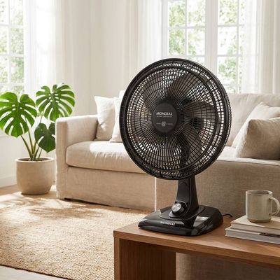 Ventilador de Mesa Mondial 6 Pás Super Power VSP-40-B - 40cm 127V