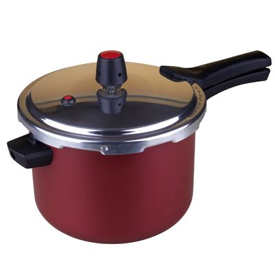 Panela de Pressão Panelux Magnific Antiaderente Fechamento Externo Cereja 4,5L