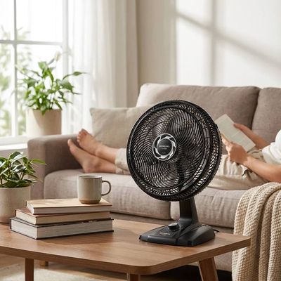 Ventilador de Mesa Mondial Turbo 8 Pás NVT-40-8P-B - 40cm 127V