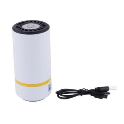 Bomba Succao Vacuo Eletrica Armazenamento Roupas Alimentos Mini Seladora Saquinhos Tira Ar Sem Fio Recarregavel