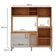 Cozinha Compacta Space 8 Portas 1 Gaveta 2 Prateleiras Genialflex Bege com Marrom