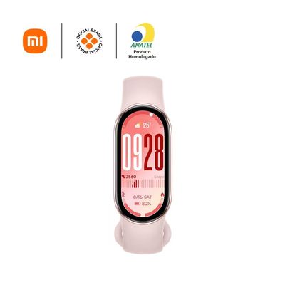 Pulseira Inteligente Smart Band 10 1,72 Polegadas AMOLED Xiaomi Rosa