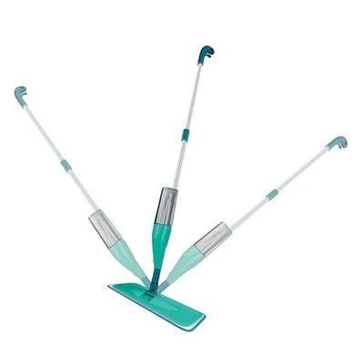 Mop Spray Evo 2 em 1 Flash Limp Limpa Chão e Janelas com Reservatório 380ml Verde