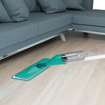 Mop Spray Evo 2 em 1 Flash Limp Limpa Chão e Janelas com Reservatório 380ml Verde