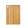Tábua de Corte Retangular Sulcos Bambu Natural Euro Home Natural