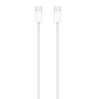 Cabo USB-C Para Recarga 60W 1m Apple Branco / Bivolt