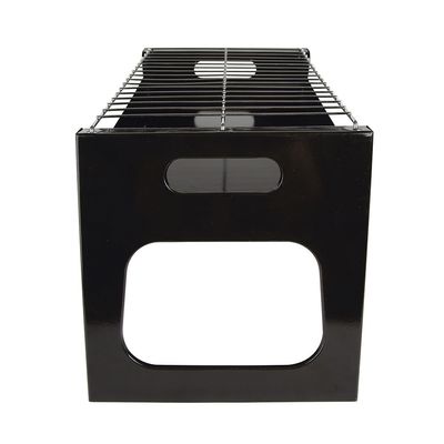 Churrasqueira Churras To Go Portátil Aço Esmaltado com Grelha Removível Mor Preto