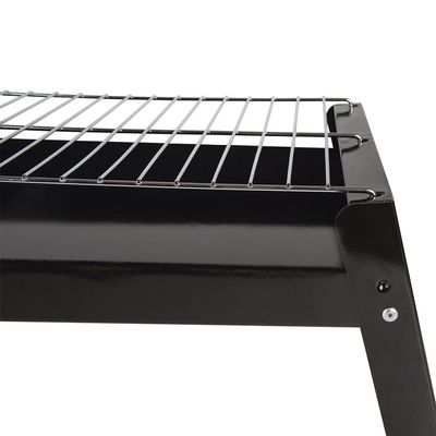Churrasqueira Churras To Go Portátil Aço Esmaltado com Grelha Removível Mor Preto