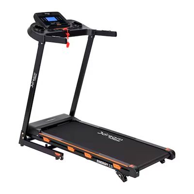 Esteira Eletrônica Energy 2.5 12 Programas Dobrável Dream Laranja e Preto / 110V