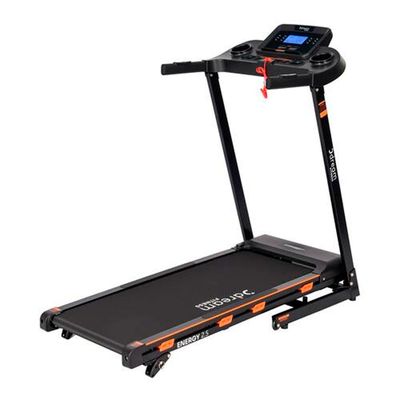 Esteira Eletrônica Energy 2.5 12 Programas Dobrável Dream Laranja e Preto / 110V