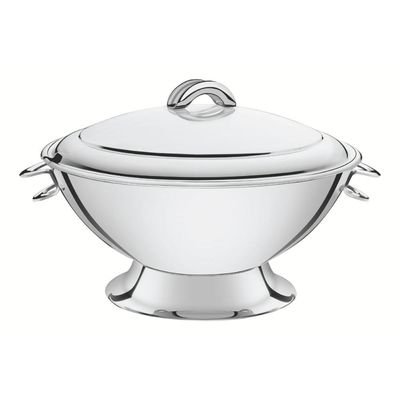 Sopeira Tramontina Service em Aço Inox com Tampa 24 cm 2,75 L