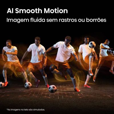 Smart TV 50 4K QLED Vidaa Dolby Vision Hisense Preto / Bivolt