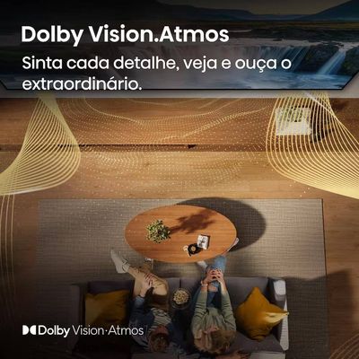 Smart TV 50 4K QLED Vidaa Dolby Vision Hisense Preto / Bivolt