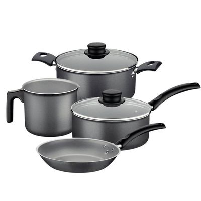Jogo de Panelas Tramontina Turim 4 Pçs Antiaderente Starflon Max Chumbo Alumínio Cozinha