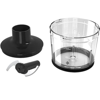 Mixer Cadence Mixture Max 2 em 1 Inox com Copo Medidor Lâminas em Aço Inoxidável Preto / 110V