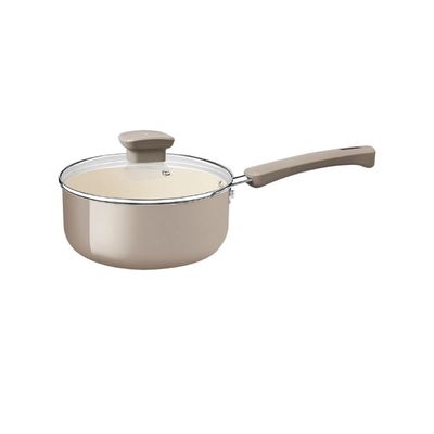 Panela Tramontina Veronese Alumínio e Cerâmica Bege 16cm 1,3 L
