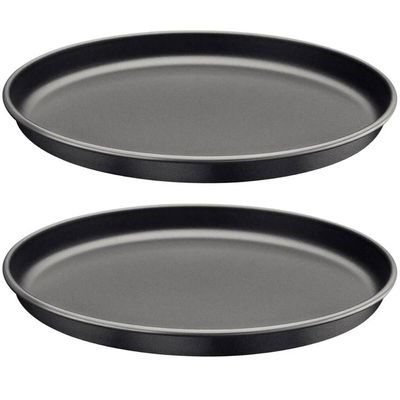 Kit 2 Assadeiras Pizza 30cm Tramontina Brasil em Alumínio An