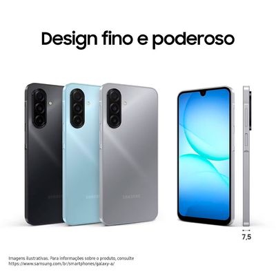 Smartphone Galaxy A17 5G 256GB com Fone Galaxy Buds Samsung Cinza