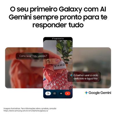 Smartphone Galaxy A17 5G 256GB com Fone Galaxy Buds Samsung Cinza