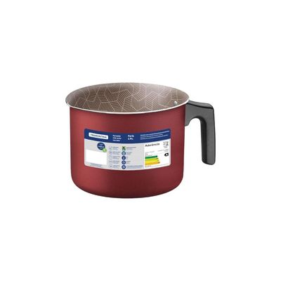 Fervedor Tramontina Paris em Alumínio Starflon Max Vermelho 14 cm 1,9 L