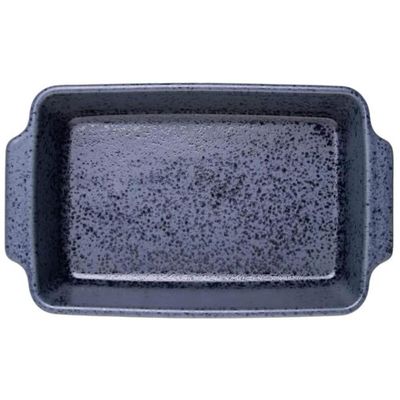 Travessa Assadeira 29x17x7cm Refratária de Cerâmica Wolff Azul Matte Mist