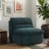 Sofá Compactado Plush 1 Lugar Cazedis Verde Escuro