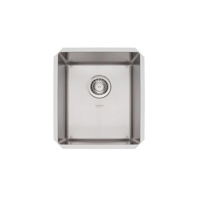 Cuba de Embutir Quadrum 34U Tramontina 34x40x20cm Aço Inox Acetinado Outlet