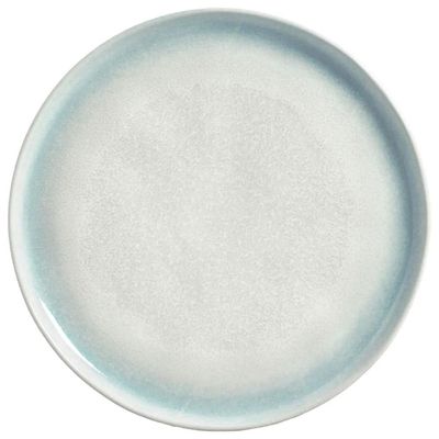 Prato Raso Stoneware Bio Mar 27cm Porto Brasil Cinza Mesa Posta Buffet Avulso