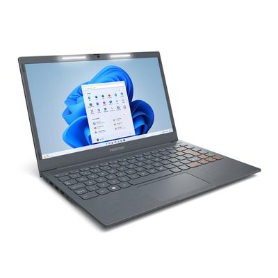 Notebook 14,1" HD Positivo Vision C14 C4128A Windows 11 Intel Celeron Memória 128GB eMMc 4GB RAM Cinza Cinza