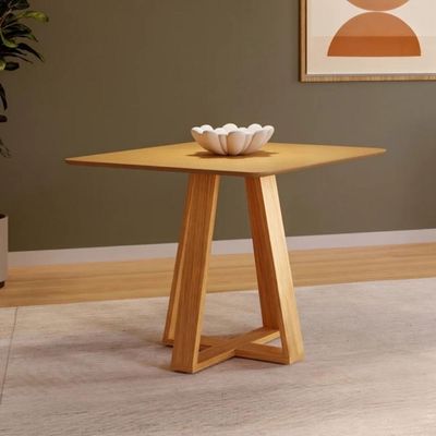Mesa de Jantar 90cm 4 Lugares Carvalho Rosé Dalla Costa