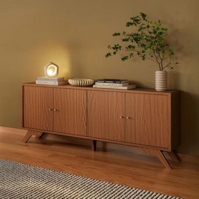 Balcão Buffet 180cm 4 Portas Pinhão Dalla Costa
